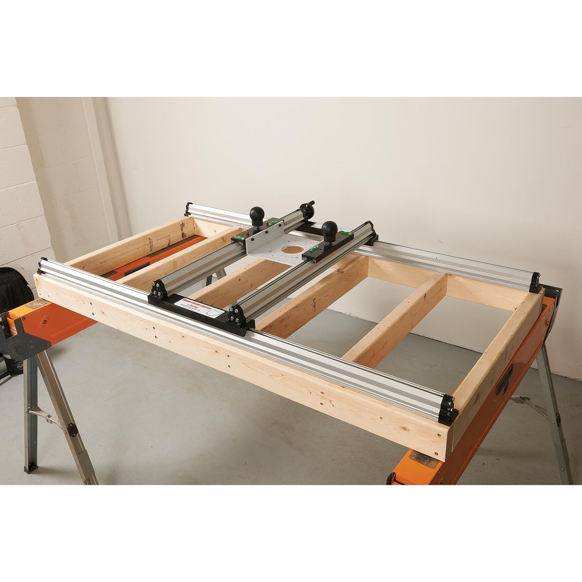 22" x 48" Manual Slab Flattening Router Mill alt 0