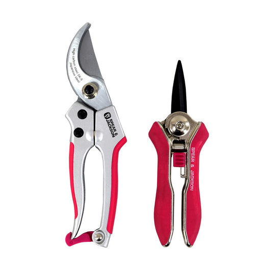 Colours Bypass Pruner and Mini Snips Pink alt 0