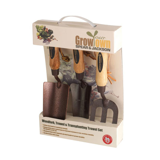 Elements Trowel, Weed Fork and Transplanting Trowel Set alt 0