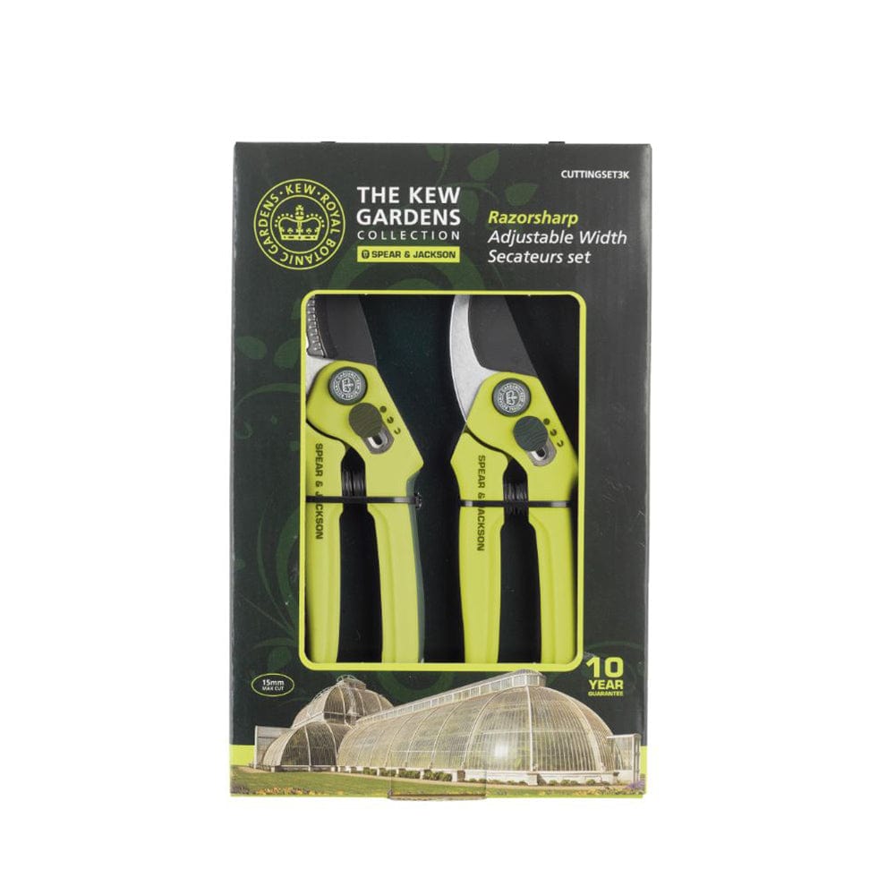 Spear & Jackson Kew Gardens Razorsharp Adjustable Width Pruner Set