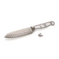 Santoku Knife for Mincing Slicing and Dicing Vegetables - 10-3/4" - 4116 Stainless Steel - Unfinished Kit alt 0