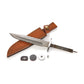 Sarge Honor Damascus Knife Kit Unfinished 76 Layer alt 1