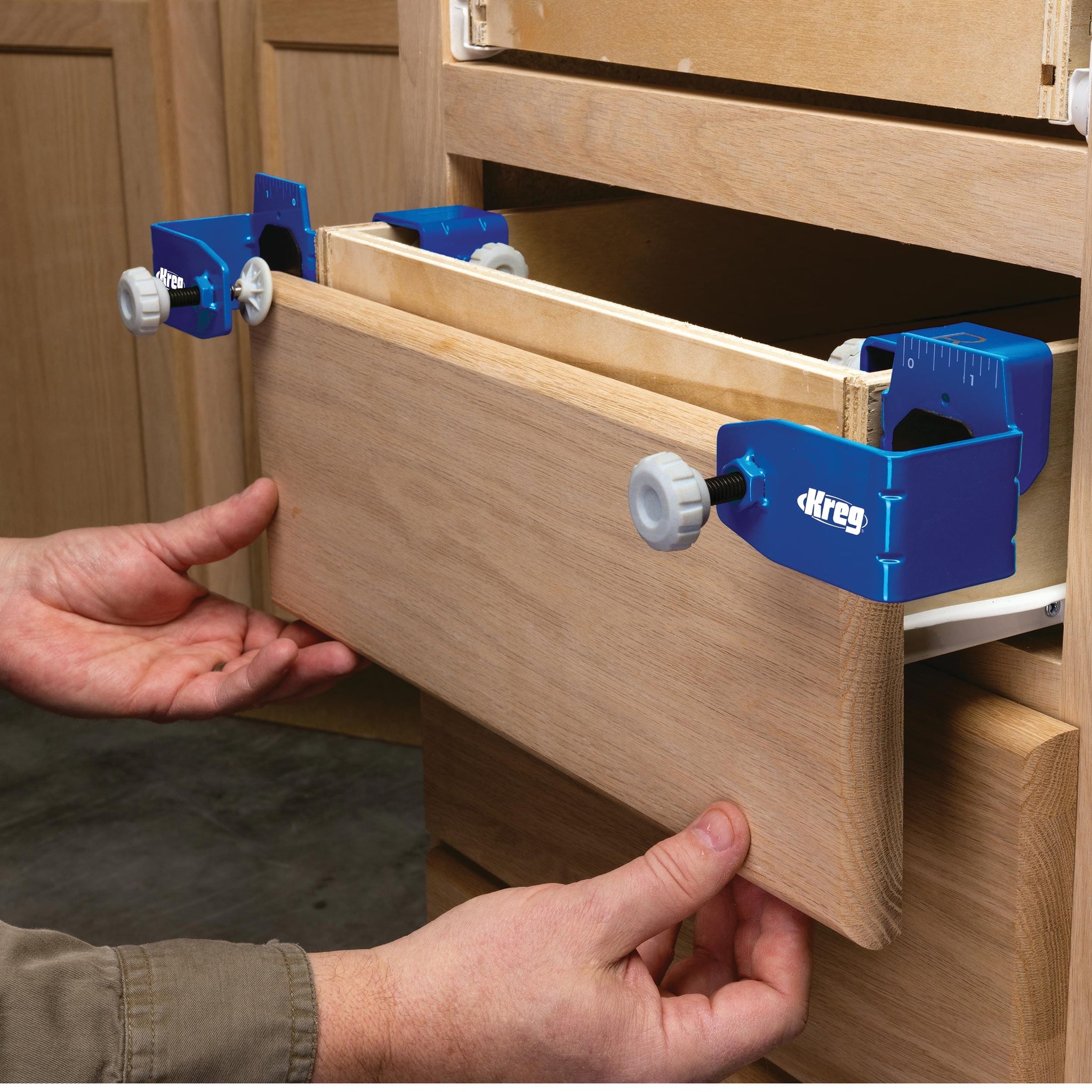 Kreg Drawer Front Mounting Jig Woodcraft