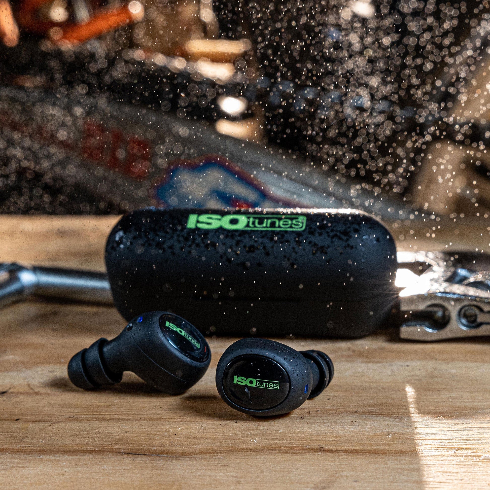 FREE 2.0 True Wireless Bluetooth Safety Earbuds - Matte Black