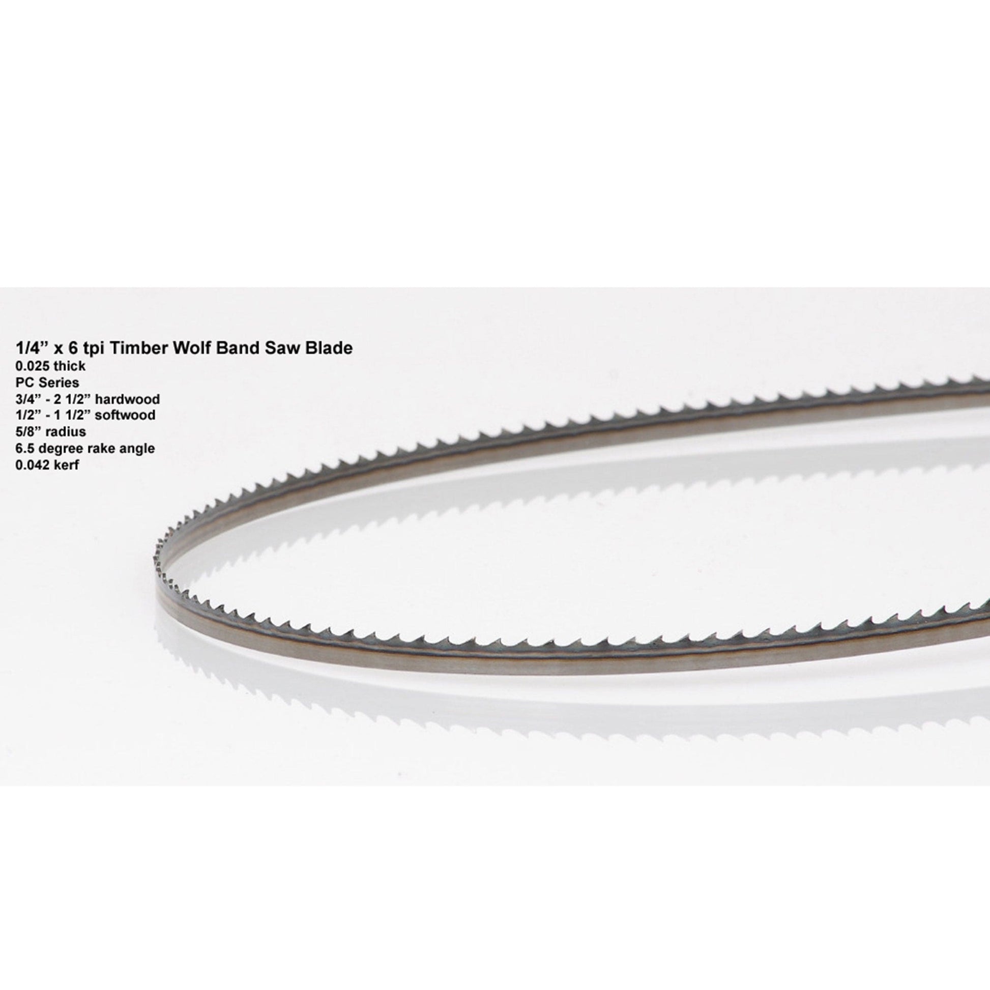1425 x 6 x 0.36mm x 6 TPI Lame de scie à ruban 1425 x 6 x 0.36mm x 6 TPI Lame de scie à ruban