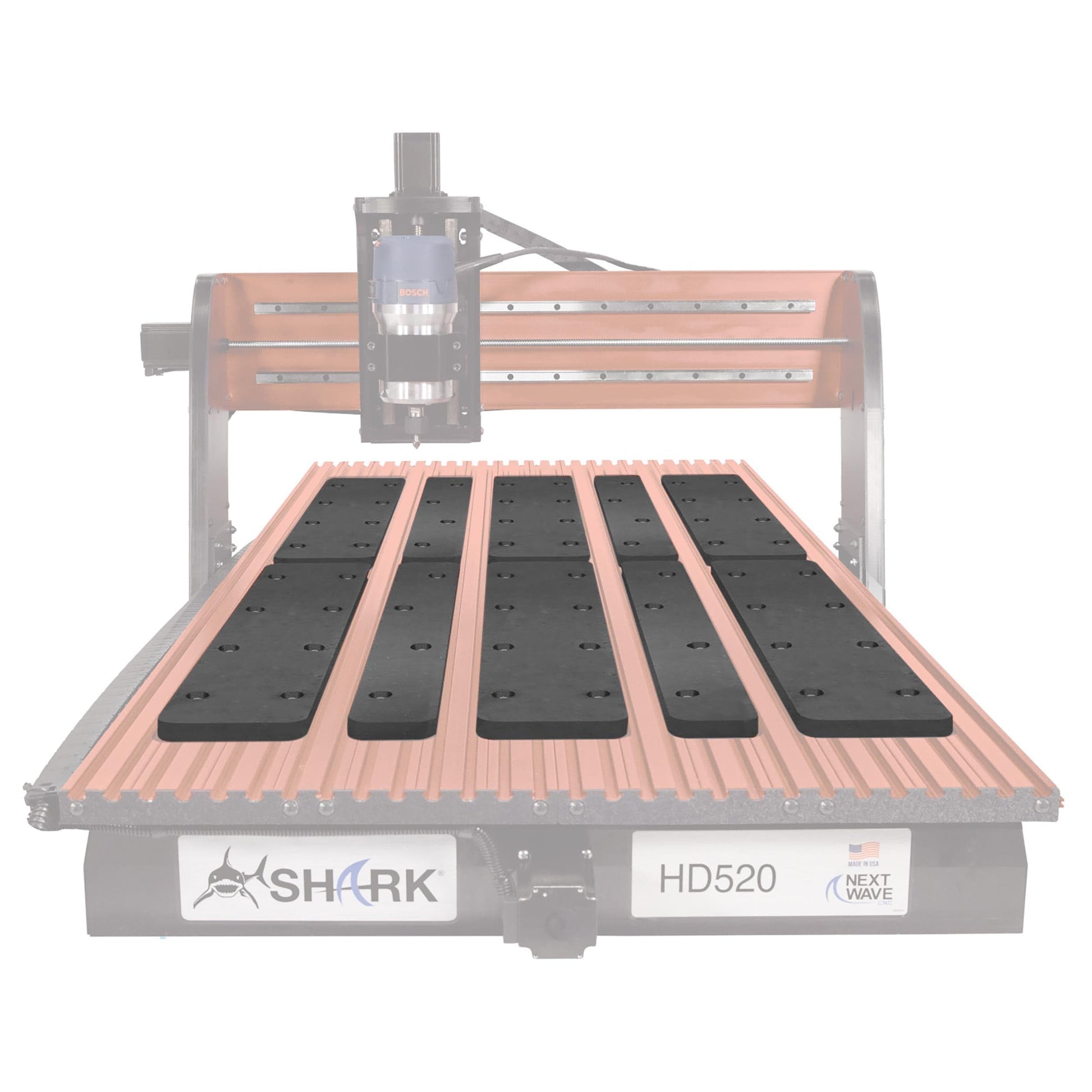 Machine Spoi Next Wave Spoil Board Kit for HD520 CNC Machine | Woodcraft