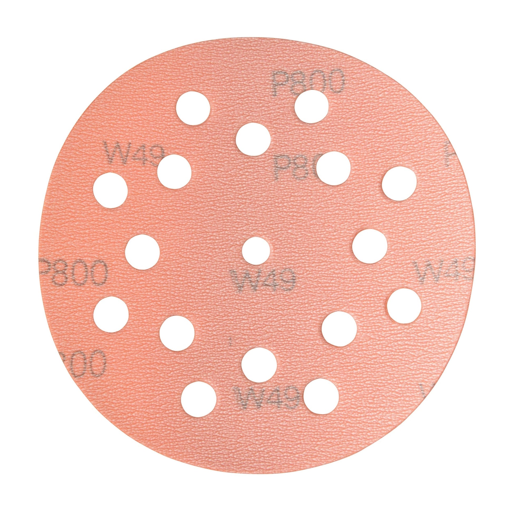Ext. Orange 5" Sanding Disc -800g (10 Pack) alt 0