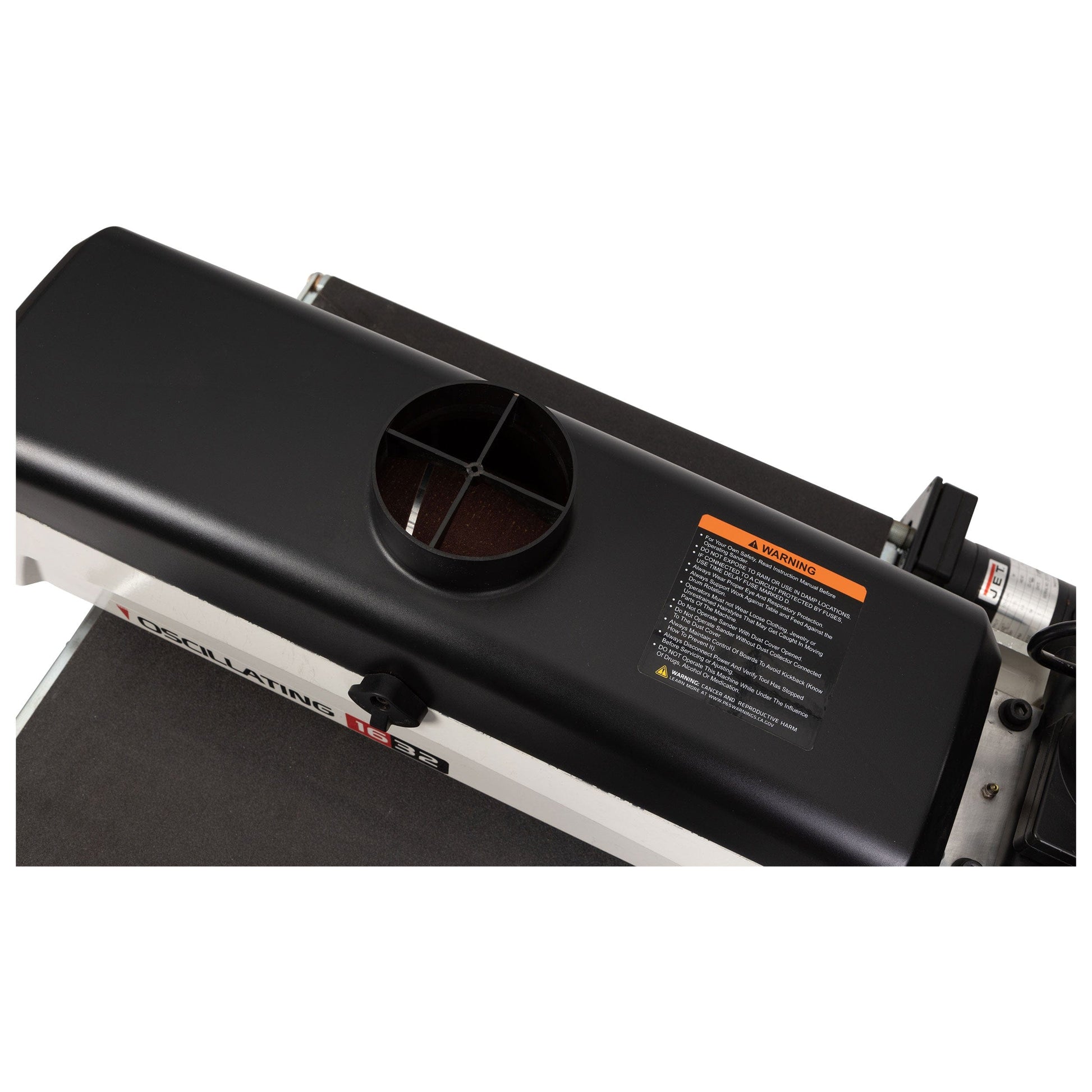 16" Oscillating Drum Sander with Stand - 1-1/2 HP 1 Ph 115V - JWDS-1632OSC alt 0
