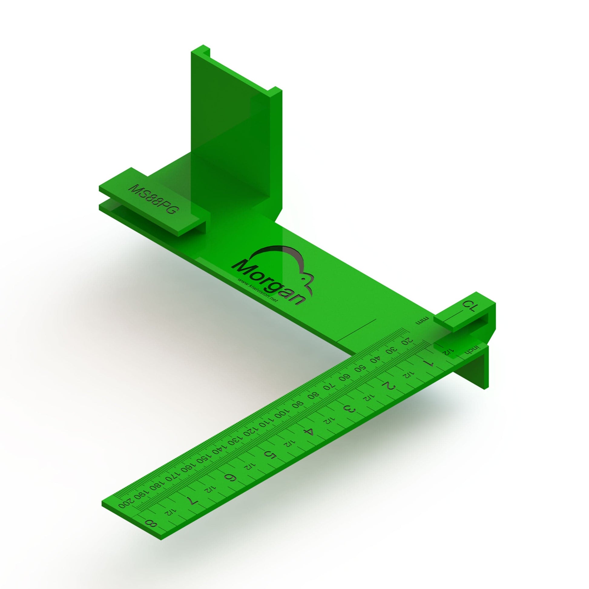 Morgan Square 8x8 Plastic Green alt 0