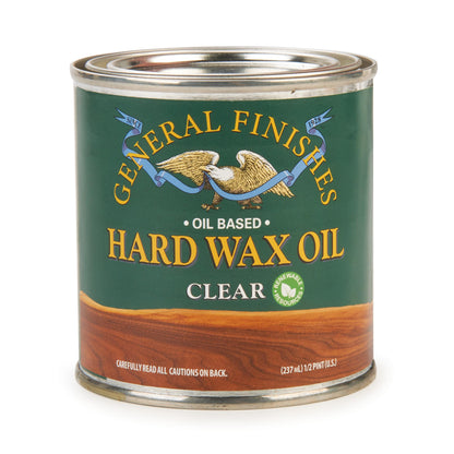 GF Hardwax Oil Clear 1/2 Pt. alt 0