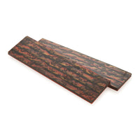 Poly Resin Knife Scales - 15/64" x 2" x 7" - Molten Lava - Pair alt 0