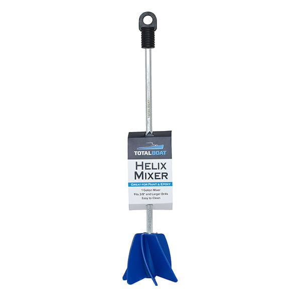 Helix Paddle Mixer for Epoxy Resins - 11" Overall Length