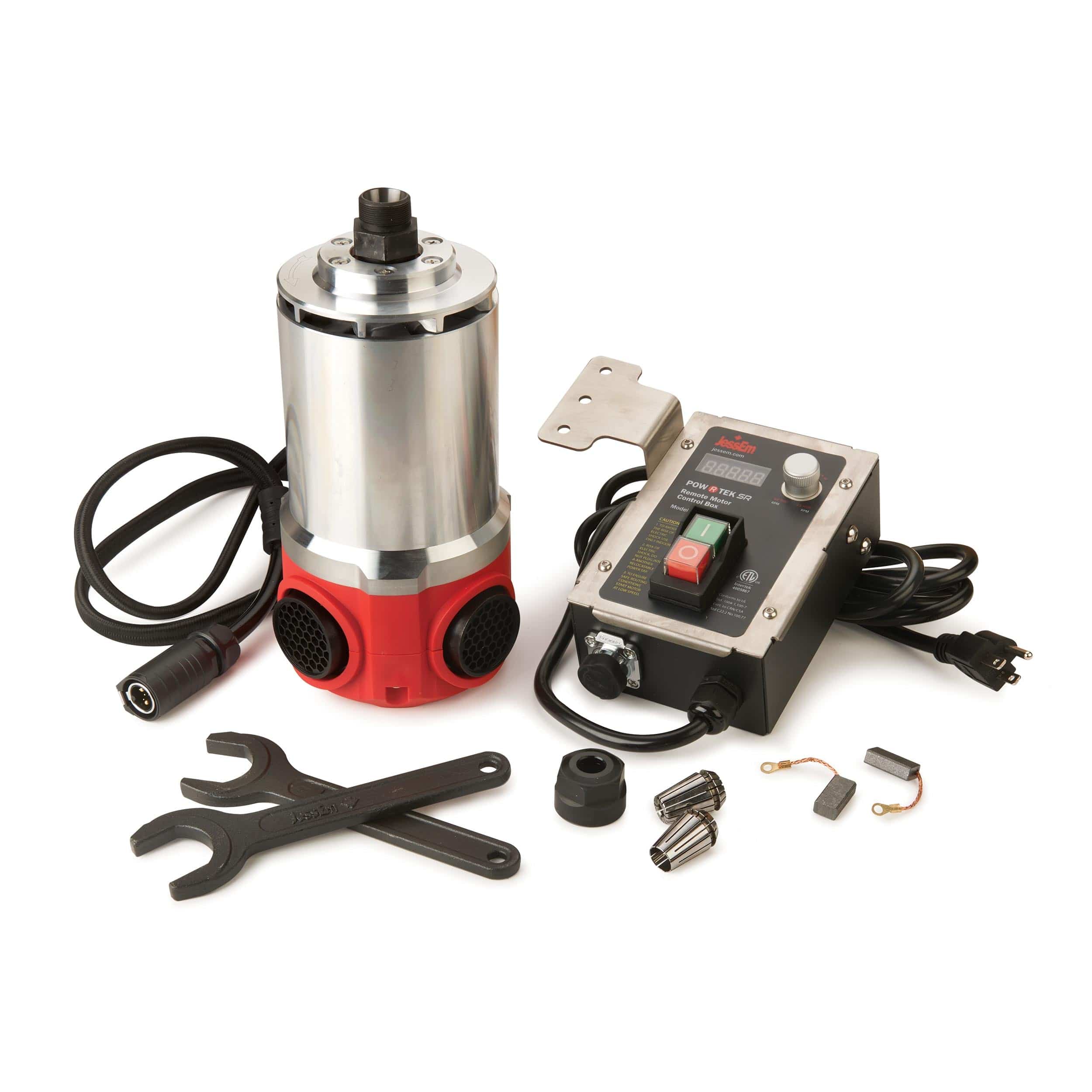 JessEm - Pow-R-Tek SR Router Motor with Remote Switch | Woodcraft