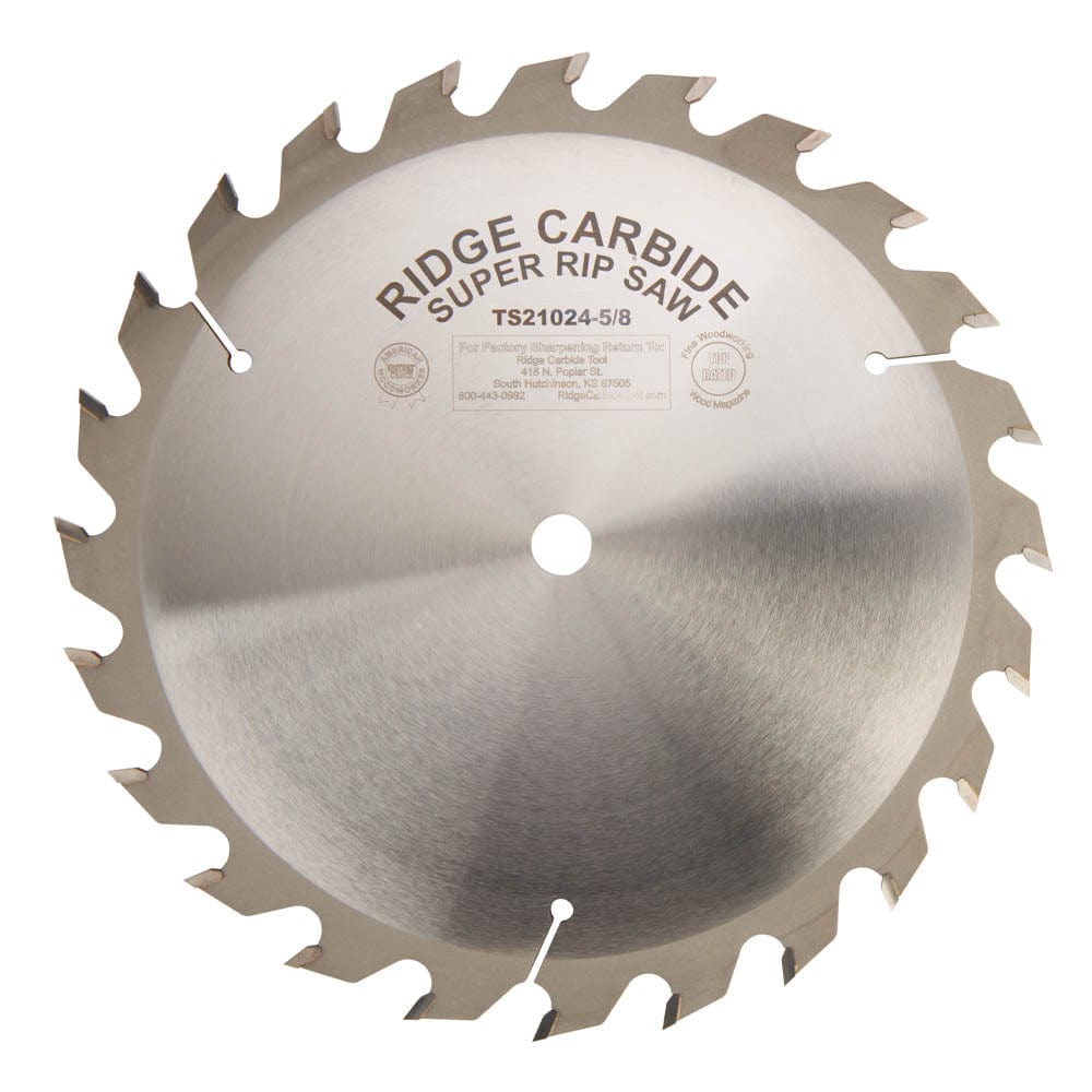 Ridge Carbide TS2000 Super Rip Saw Blade 10