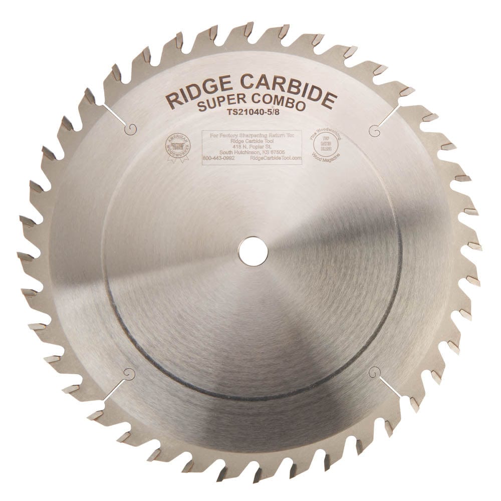 Ridge Carbide TS2000 Super Combo Saw Blade - 10