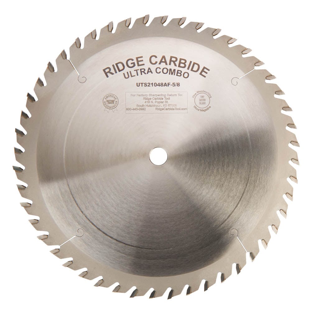 Ridge Carbide TS2000 Ultra Combo Saw Blade - 10