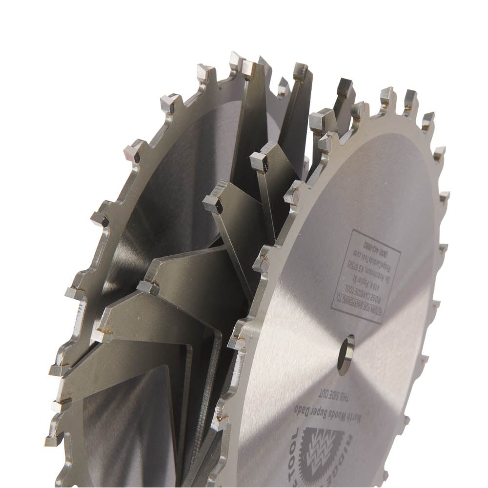 Ridge Carbide Super Stack Dado Set - 8" x 5/8" Bore x 24T | Woodcraft