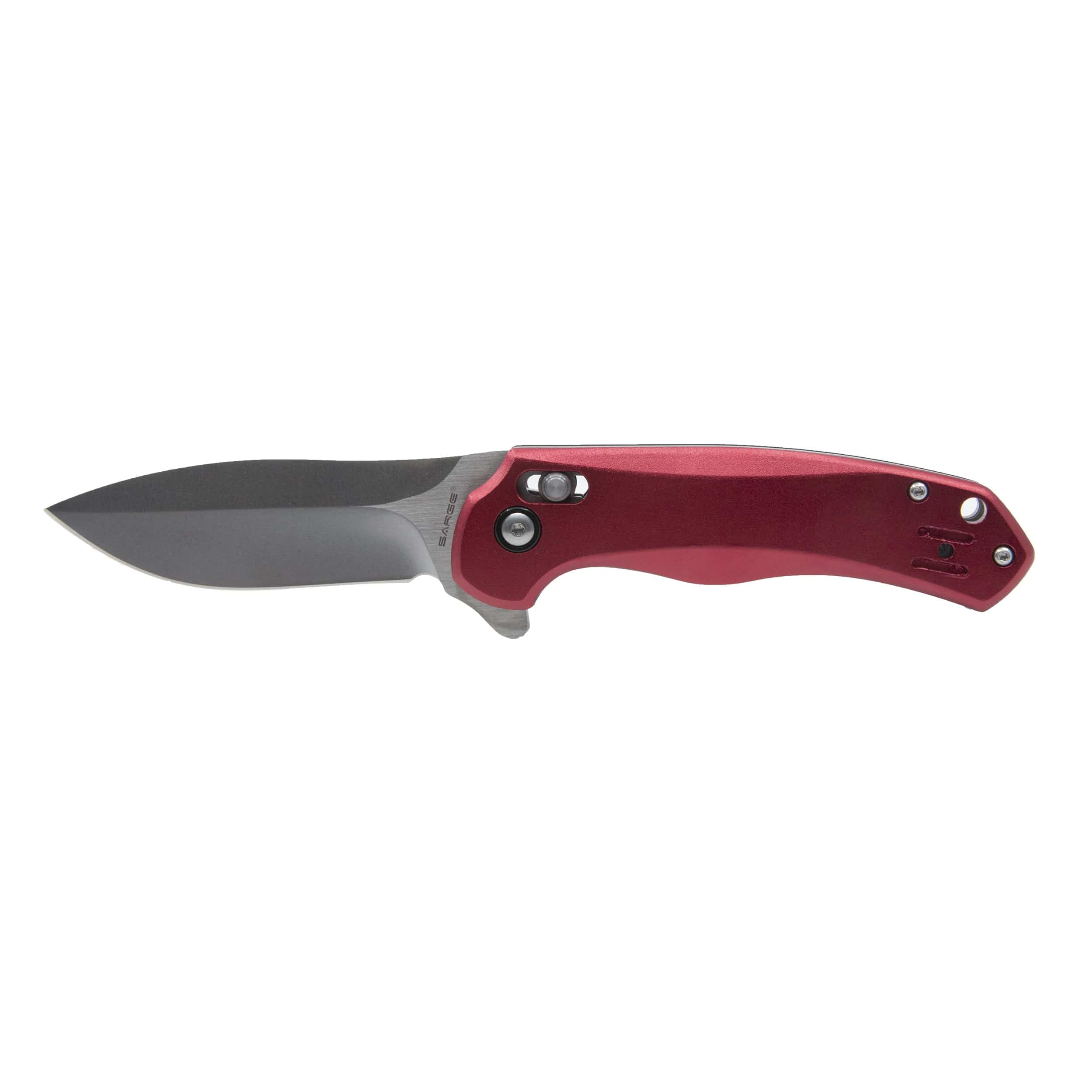 Sarge Red Jet Side Lock Folder | Woodcraft