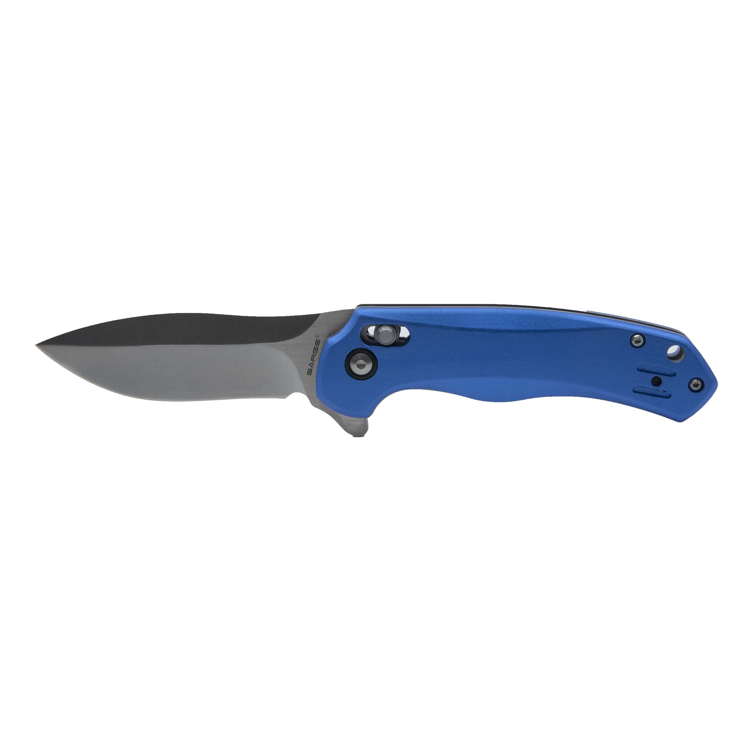 Sarge Blue Jet Side Lock Folder | Woodcraft