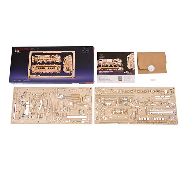Steam Express 2.5D Puzzle Kit