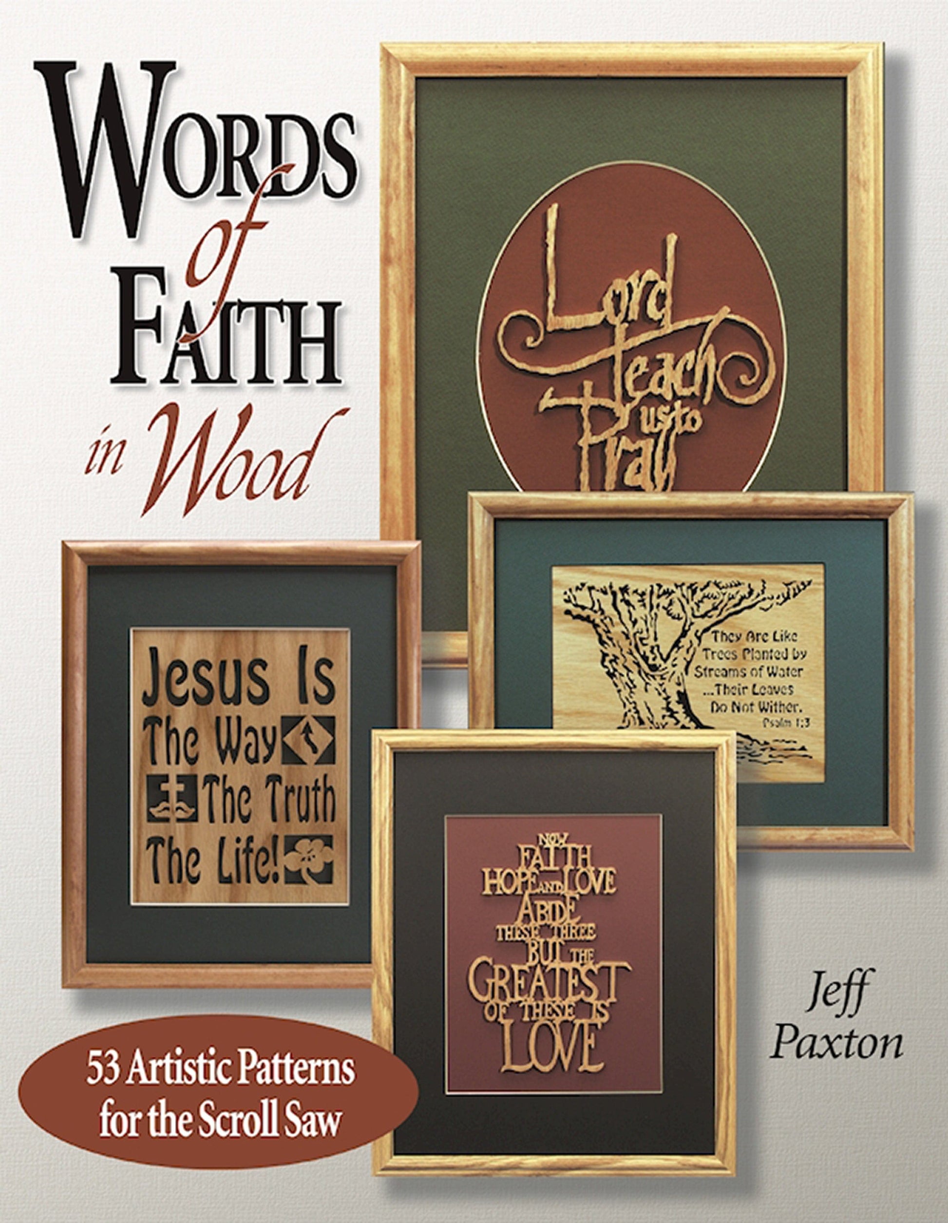 Words of Faith in Wood alt 0