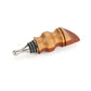 Tear Drop Stainless Steel Bottle Stopper Turning Kit - 5 Pie alt 1