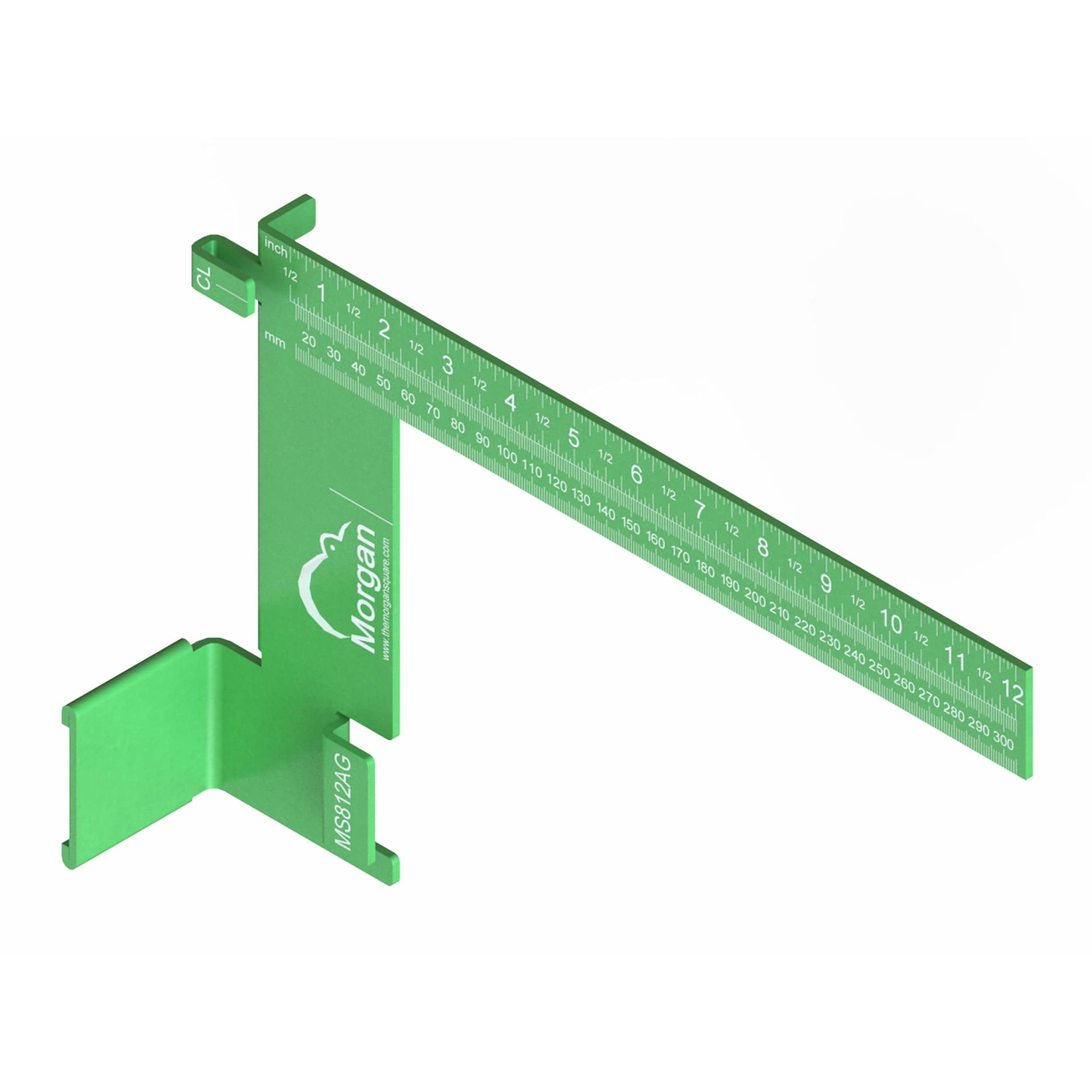 MORGAN SQUARE 8X12 ALUMINUM GREEN alt 0