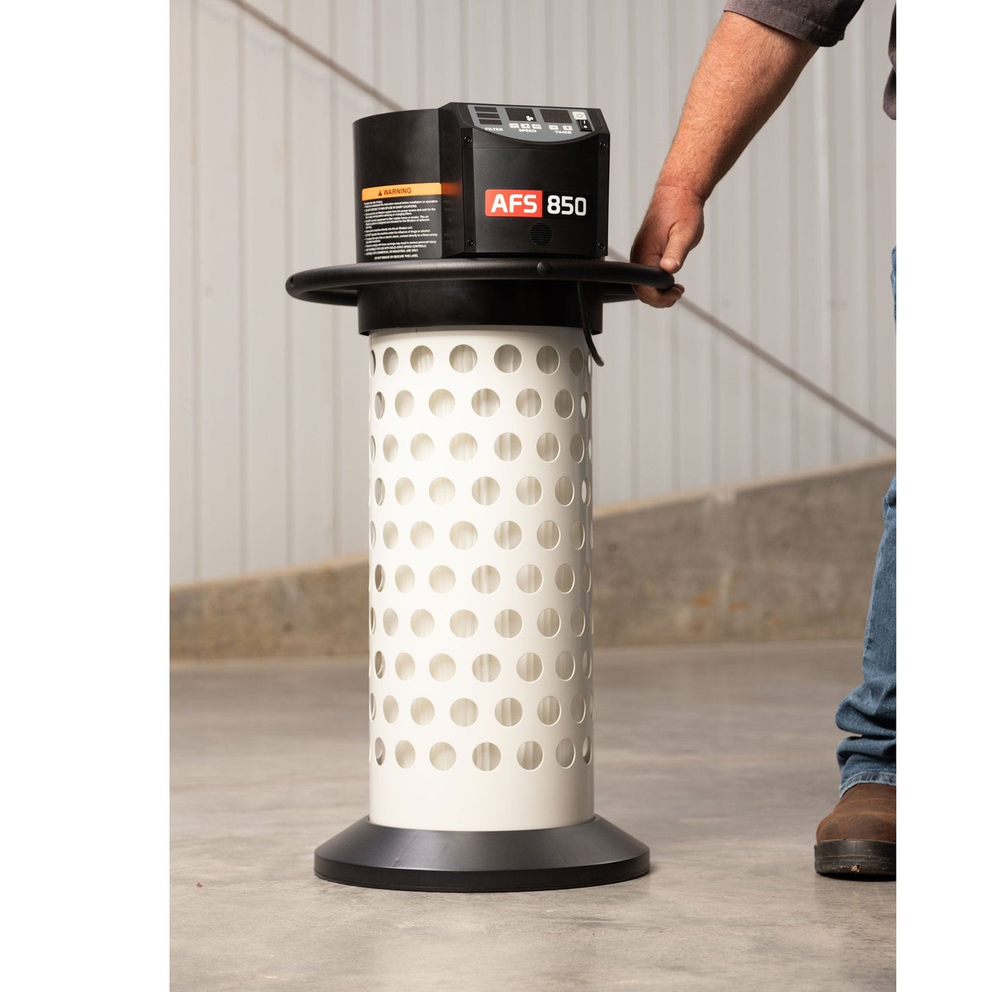 AFS-850 Air Filtration System, 1/5 HP alt 0