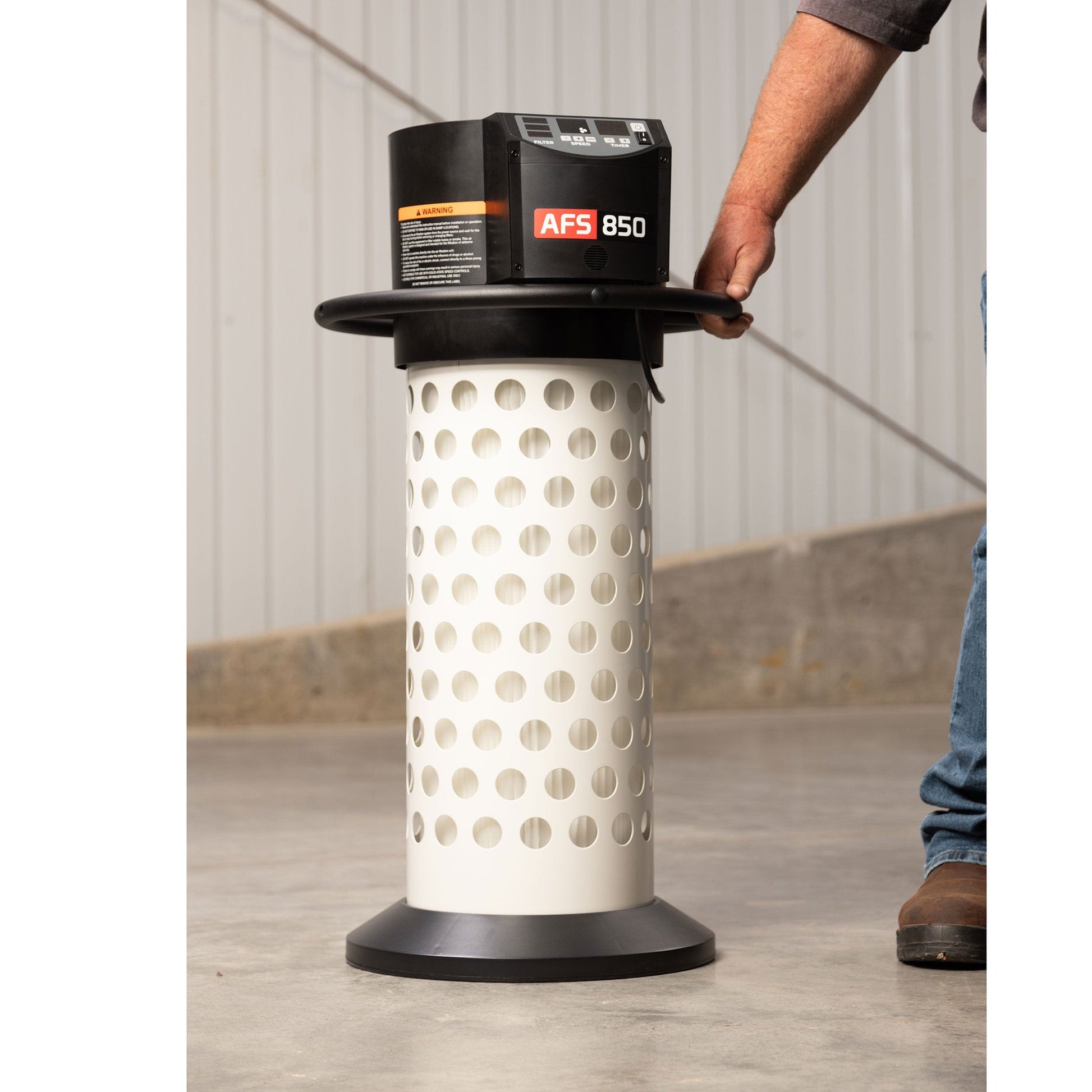 AFS-850 Air Filtration System, 1/5 HP alt 0