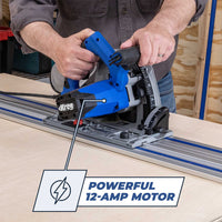 Adaptive Cutting System Plunge-Cut Track Saw