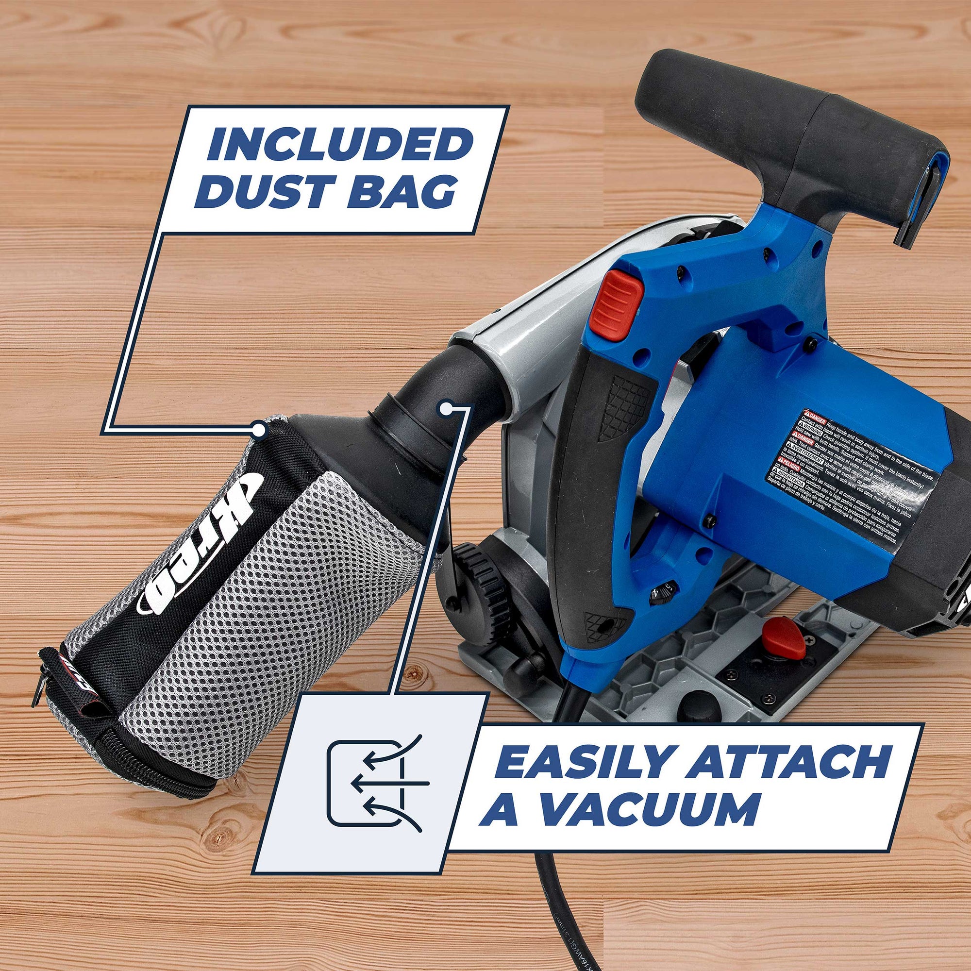 Adaptive Cutting System Plunge-Cut Track Saw