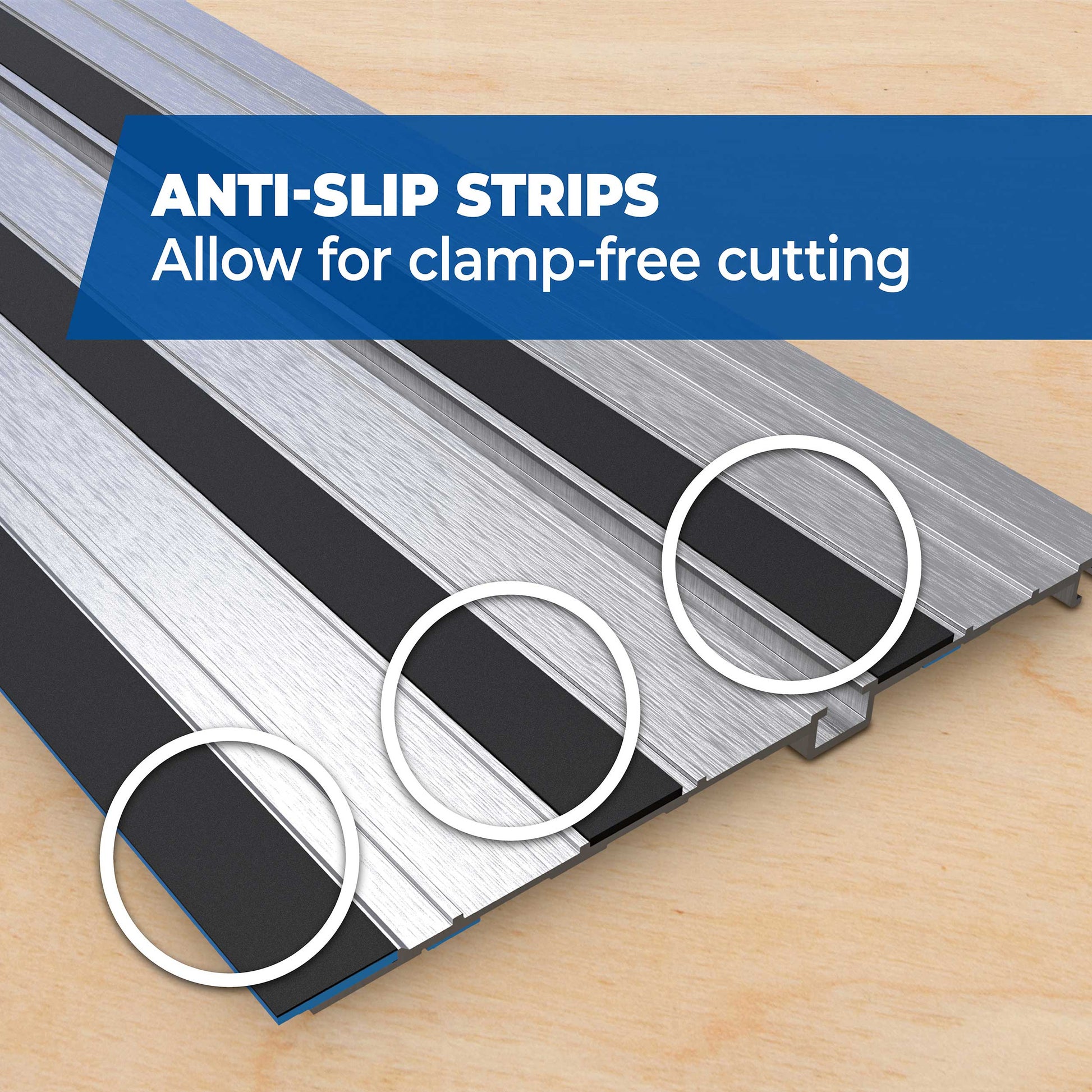 Adaptive Cutting System Saw and 62" Guide Track Kit