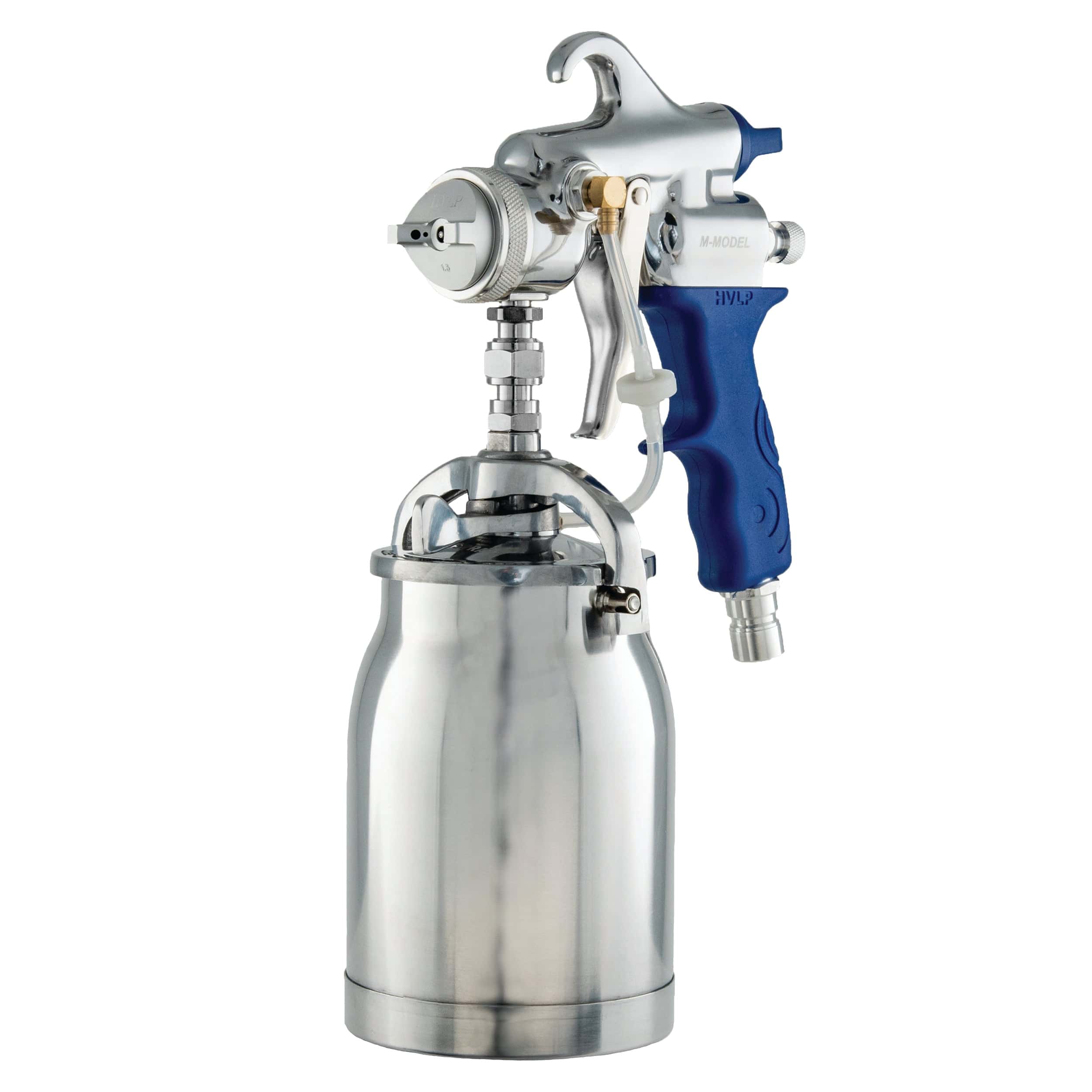 Modflex Spray Gun M-Model Bottom Feed Spray Gun - Blue - 1.3mm | Woodcraft