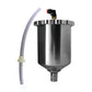 Cup Assembly - 600cc Aluminum - Gravity Feed [For T-75G] alt 0