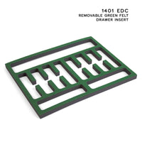 EDC Desktop Case, Model 1401, Golden Oak alt 0