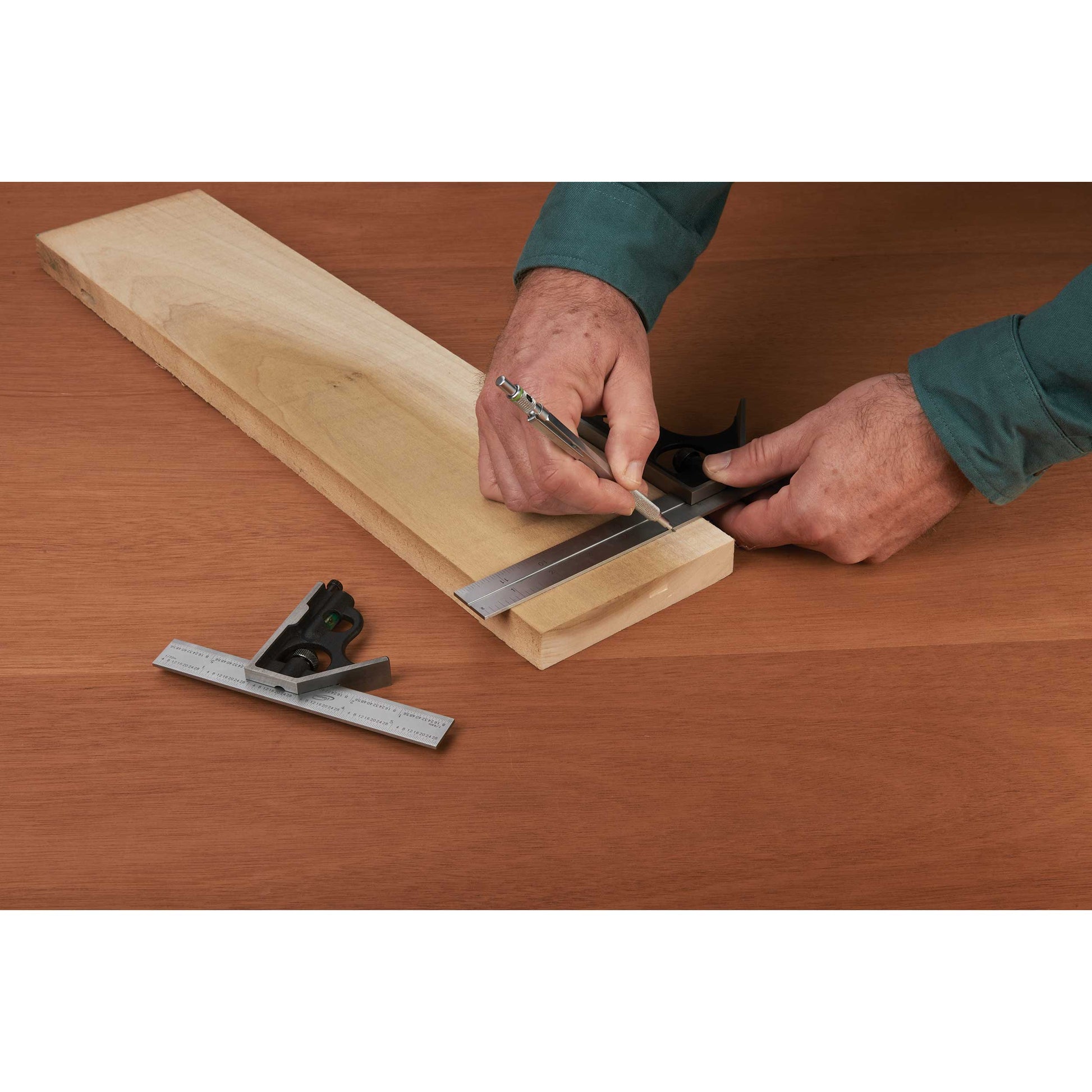Combination Square Set - 12" and 6" alt 0