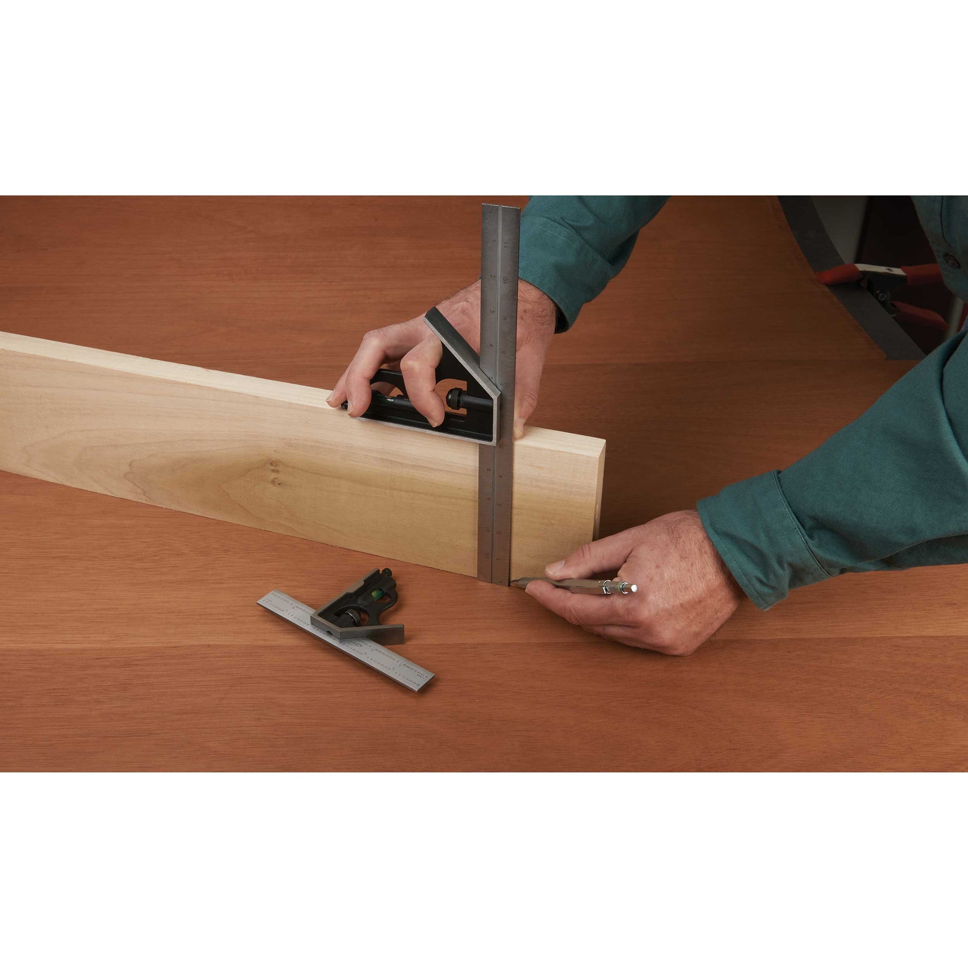 Combination Square Set - 12" and 6" alt 0