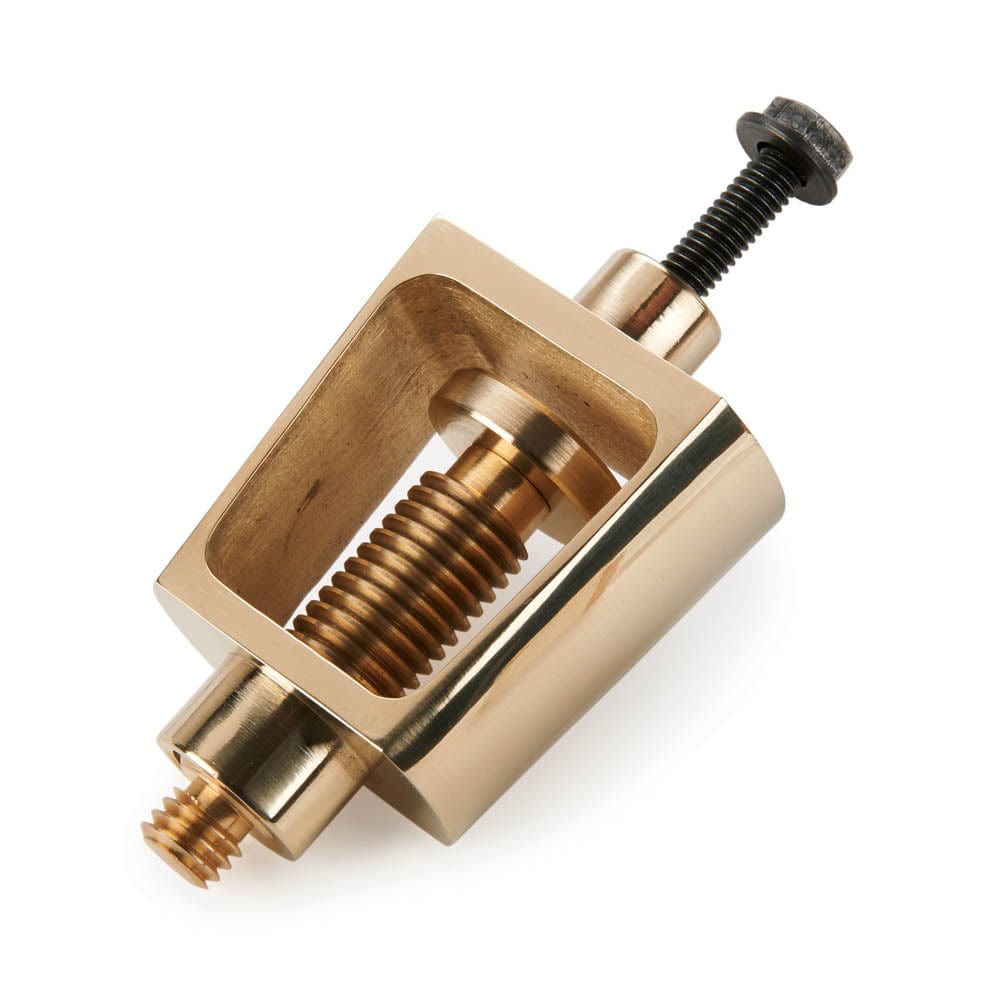 WoodRiver Nutcracker Kit Letter Press Design in Solid Brass | Woodcraft
