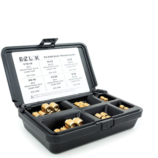 E-Z Knife Threaded Insert Assortment Kit - Brass | Woodcraft
