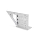 Miter Rule - 3D - For 2" x 4  " Lumber - Aluminum