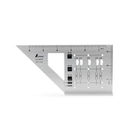 Miter Rule - 3D - For 2" x 4  " Lumber - Aluminum