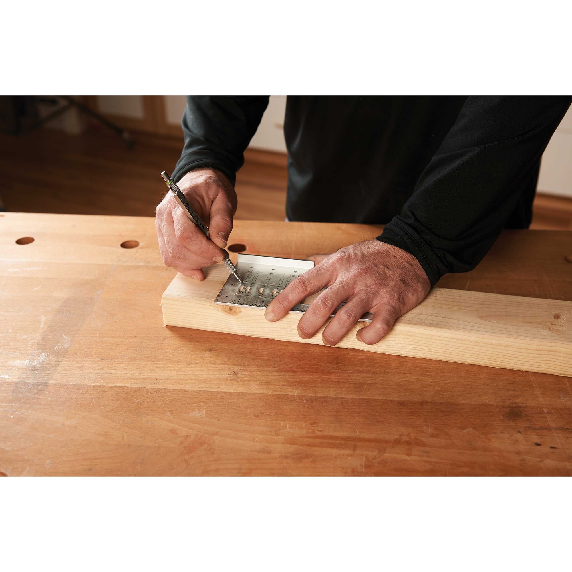 Miter Rule - 3D - For 2" x 4  " Lumber - Aluminum