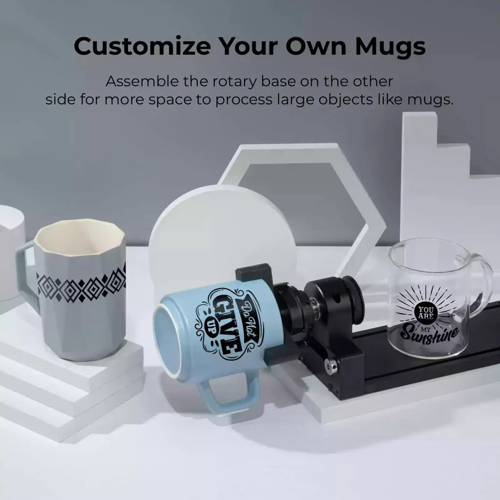 RA2 Pro Rotary Accessory for S1 Laser Engraver