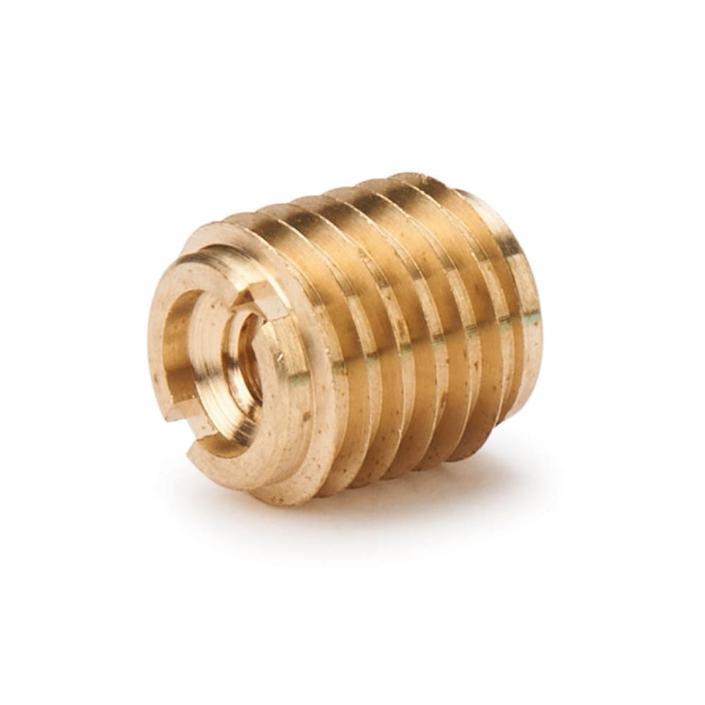 E-Z Lok - E-Z Knife 10-24 Brass Threaded Inserts - 25 Piece | Woodcraft