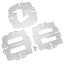 Corner Radius Router Jig Template Set - 3 Piece
