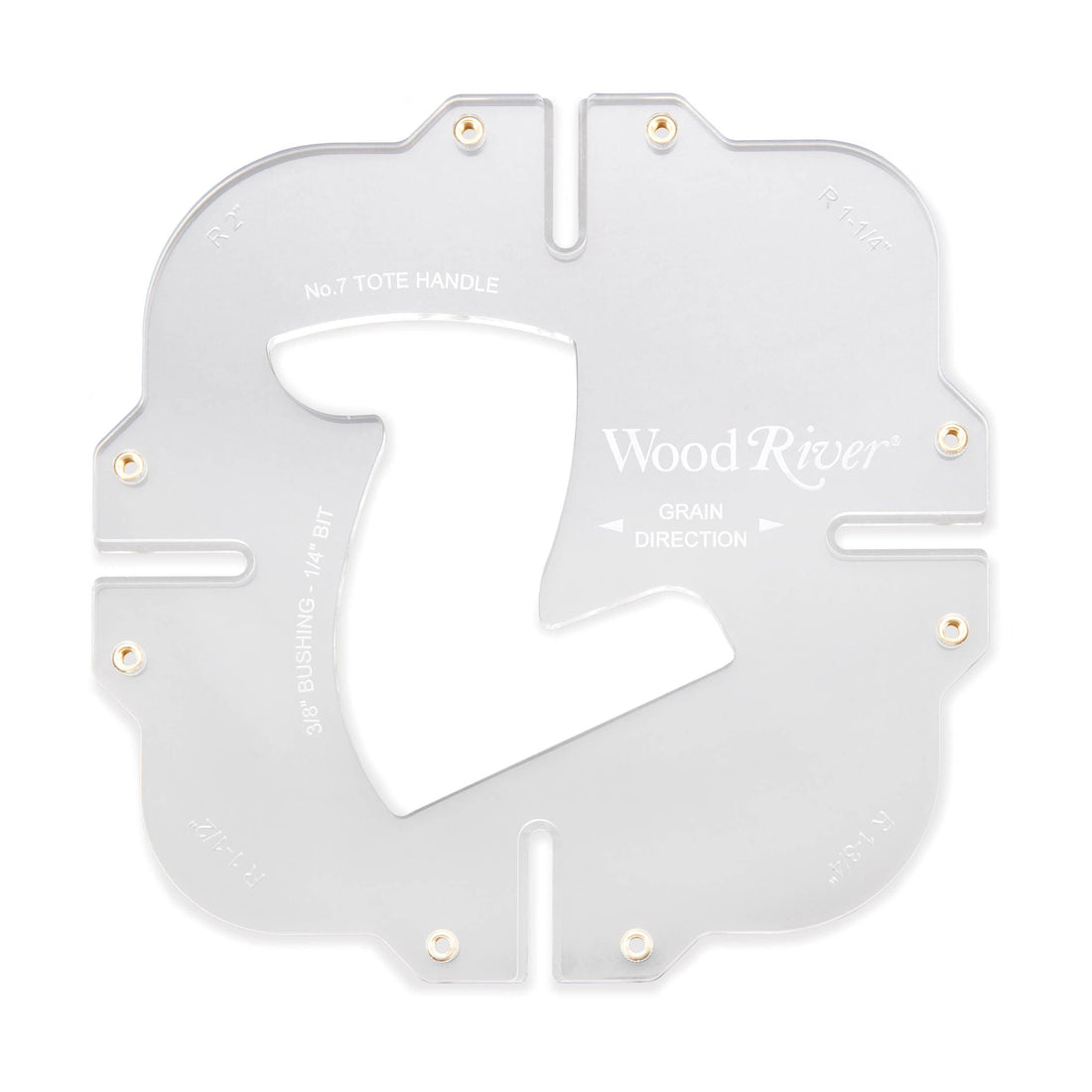 WoodRiver Corner Radius Router Jig Template Set - 3 Piece | Woodcraft