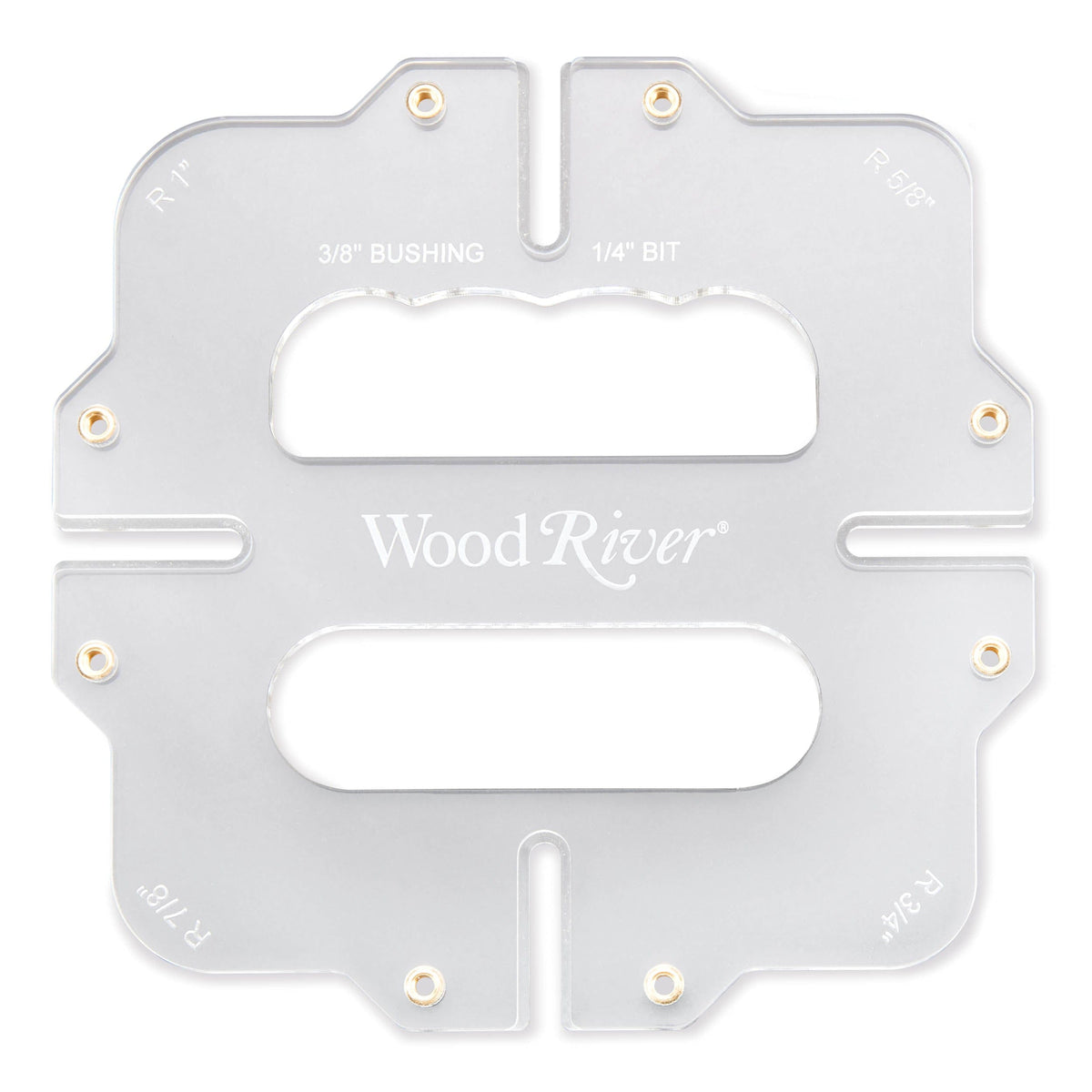 WoodRiver Corner Radius Router Jig Template Set - 3 Piece | Woodcraft