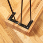 2-Wire Hairpin Leg - 20" - Black - 4 Piece