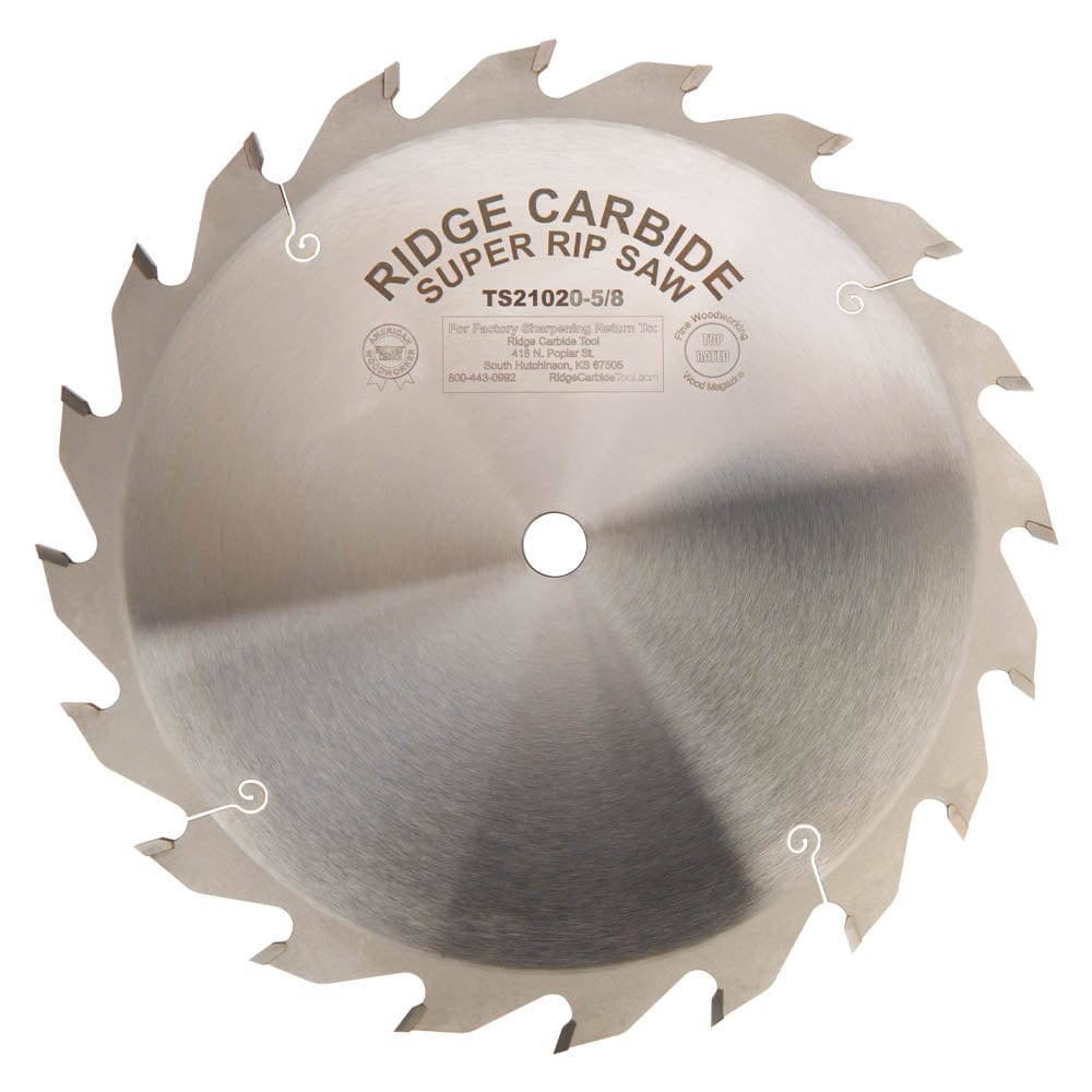Ridge Carbide TS2000 Super Rip Saw Blade - 10