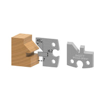  V-Joint Groove Profile Knife - Set of 2 alt 0